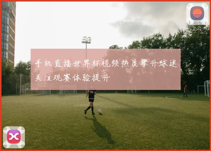 手机直播世界杯视频热度攀升球迷关注观赛体验提升
