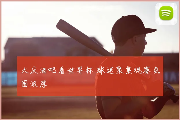 大庆酒吧看世界杯 球迷聚集观赛氛围浓厚